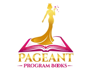 Pageant Program Books logo design by dorijo