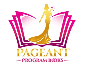 Pageant Program Books logo design by dorijo