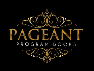 Pageant Program Books logo design by ElonStark