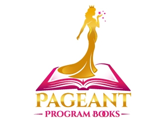 Pageant Program Books logo design by dorijo