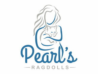 Pearls Ragdolls logo design by agus