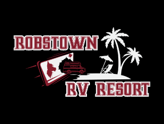 Robstown RV Resort logo design by nona