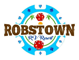 Robstown RV Resort logo design by Suvendu