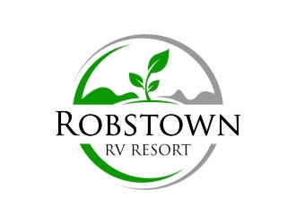 Robstown RV Resort logo design by jetzu