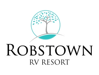 Robstown RV Resort logo design by jetzu