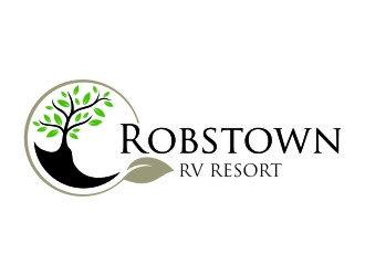 Robstown RV Resort logo design by jetzu