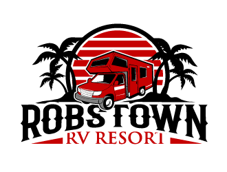 Robstown RV Resort logo design by THOR_