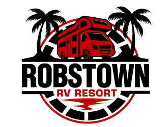 Robstown RV Resort logo design by THOR_