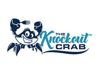THE KNOCKOUT CRAB logo design by invento
