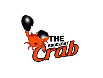 THE KNOCKOUT CRAB logo design by bougalla005