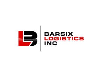 BARSIX LOGISTICS INC  logo design by akhi
