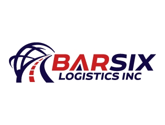 BARSIX LOGISTICS INC  logo design by jaize