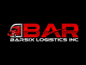 BARSIX LOGISTICS INC  logo design by fastsev