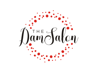 The Dam Salon  logo design by Zeratu