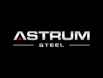 Astrum Steel logo design by haidar