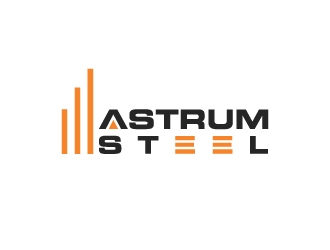 Astrum Steel logo design by wongndeso