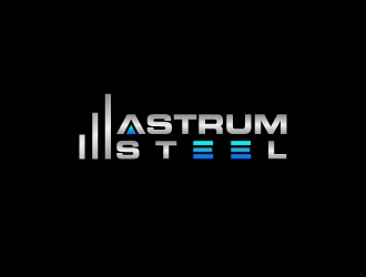 Astrum Steel logo design by wongndeso