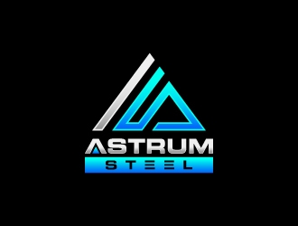 Astrum Steel logo design by wongndeso