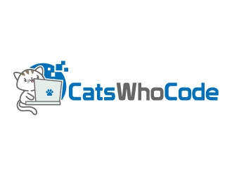 CatsWhoCode logo design by jaize