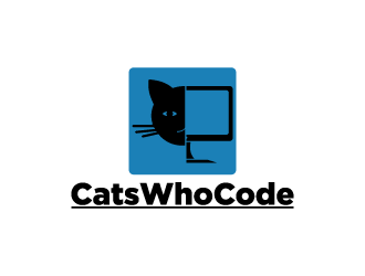 CatsWhoCode logo design by fastsev