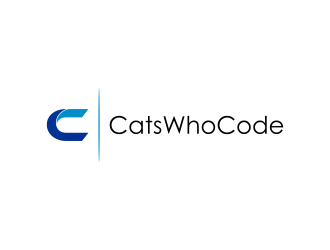 CatsWhoCode logo design by Kopiireng