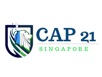CAP 21   Singapore logo design by webelegantdesign