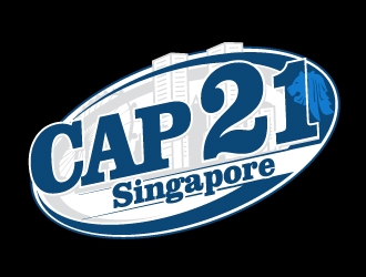CAP 21   Singapore logo design by dshineart