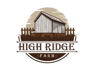 High Ridge Farm logo design by LogoInvent