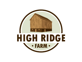 High Ridge Farm logo design by empab
