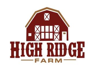 High Ridge Farm logo design by ElonStark
