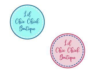 Lil Chic Chick Boutique logo design by Logoways