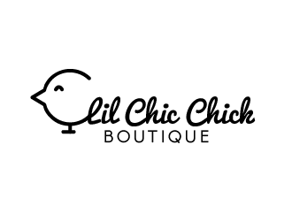 Lil Chic Chick Boutique logo design by justin_ezra