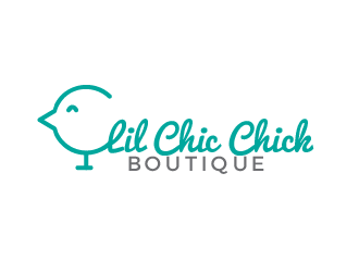 Lil Chic Chick Boutique logo design by justin_ezra