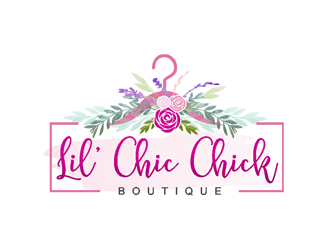 Lil Chic Chick Boutique logo design by coco