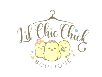 Lil Chic Chick Boutique logo design by veron