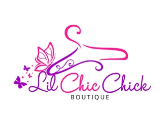 Lil Chic Chick Boutique logo design by ingepro