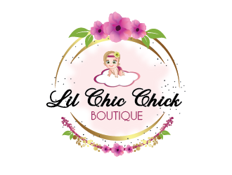 Lil Chic Chick Boutique logo design by SiliaD
