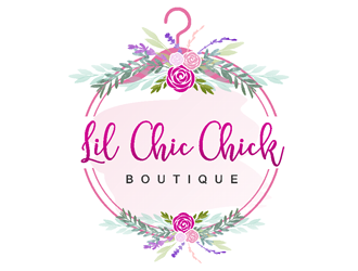 Lil Chic Chick Boutique logo design by coco