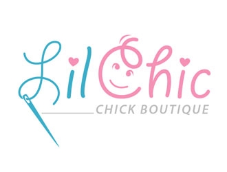 Lil Chic Chick Boutique logo design by frontrunner