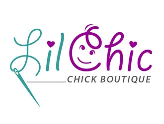 Lil Chic Chick Boutique logo design by frontrunner