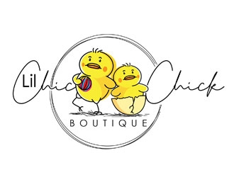 Lil Chic Chick Boutique logo design by LogoInvent