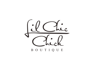 Lil Chic Chick Boutique logo design by enzidesign