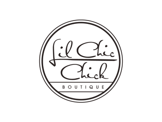 Lil Chic Chick Boutique logo design by enzidesign