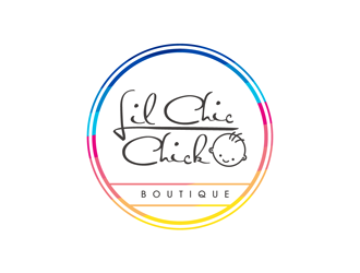 Lil Chic Chick Boutique logo design by enzidesign