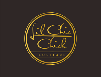 Lil Chic Chick Boutique logo design by enzidesign