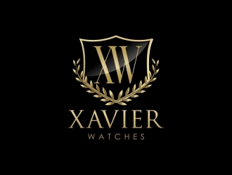 Xavier Watches logo design by naldart