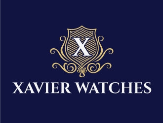 Xavier Watches logo design by LogoQueen