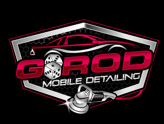 G ROD mobile detailing  logo design by THOR_