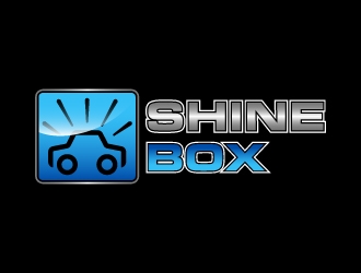 SHINE BOXX logo design by dibyo