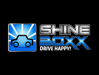 SHINE BOXX logo design by axel182
